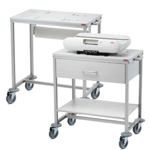 Cart for Baby Scales With Shelf & Drawer