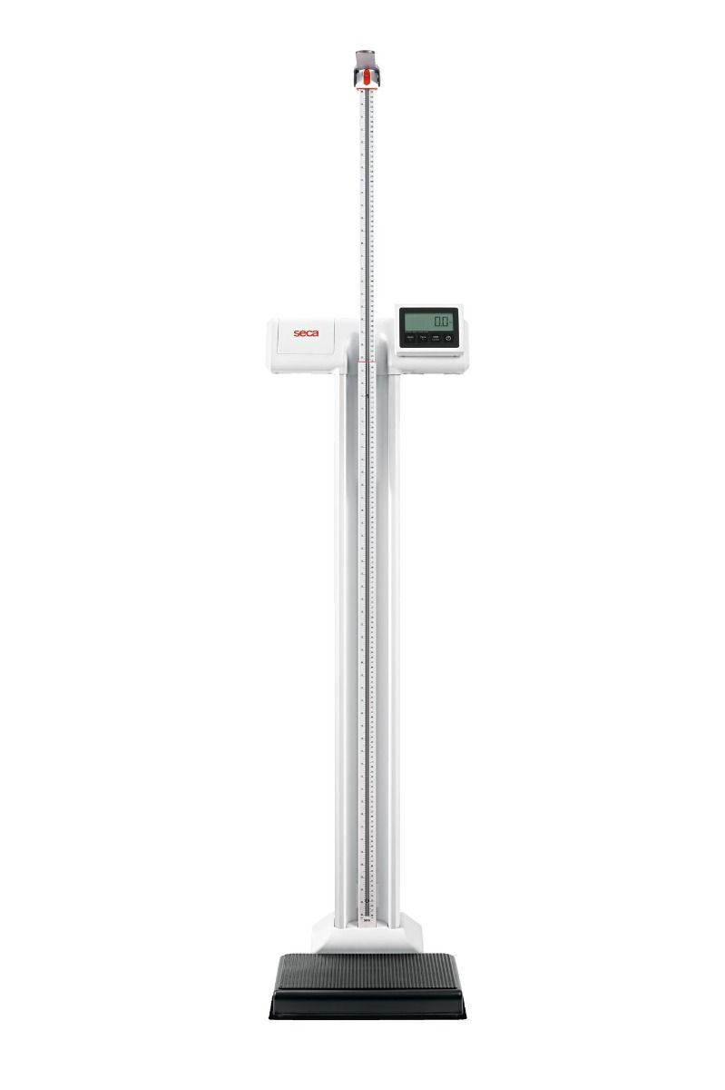 seca digital column scale with eye-level display
