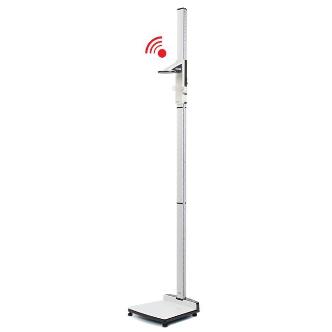 seca emr-validated, freestanding stadiometer with digital display