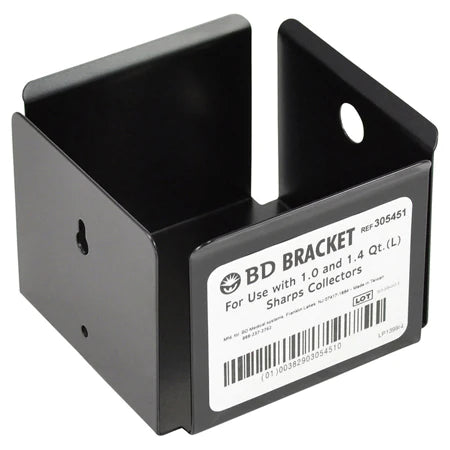 sharps containers wall bracket