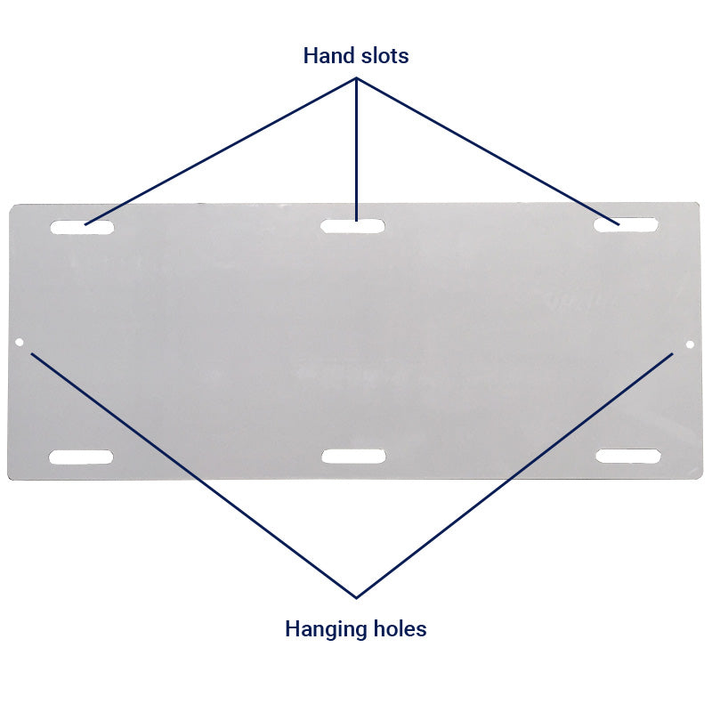 Slide Board – Trolley – Hand Slots – 150cm (59″)