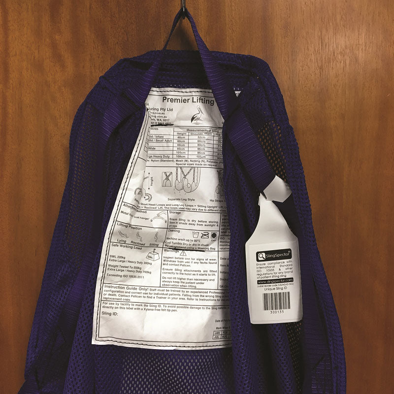 Sling ID Barcode Tags (20 Pack)