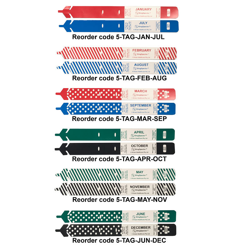Sling Inspection Tags (40 Pack)