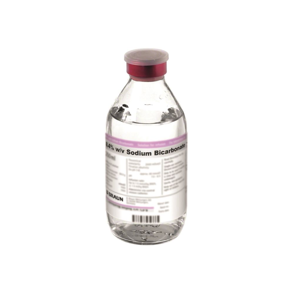 sodium bicarbonate 8.4% iv 100ml / each