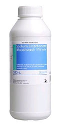 sodium bicarbonate mouthwash / 500ml