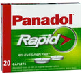 Panadol Rapid Caps 500mg Paracetamol - Pkt/20