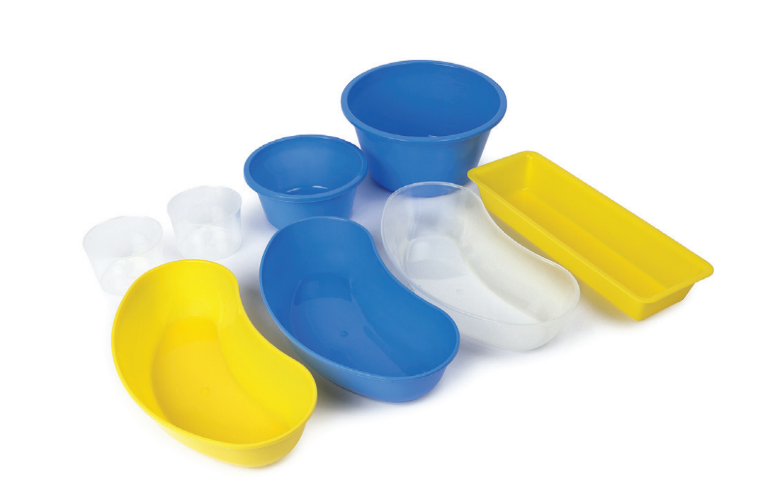 medline minor bowl set 1 with tray / per pack
