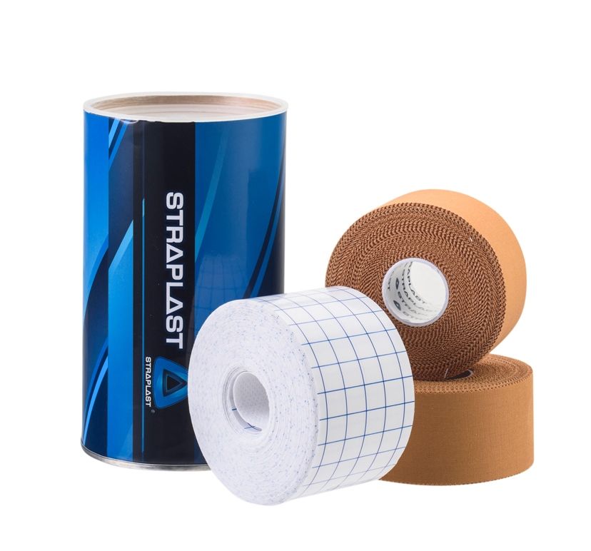 straplast patient pack / (2x 38mm rigid tape rolls + 1x 5cm fixation tape roll)