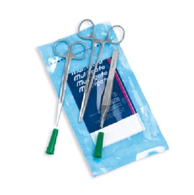 multigate suture pack / 5 piece pack / scissors sharp/sharp / each