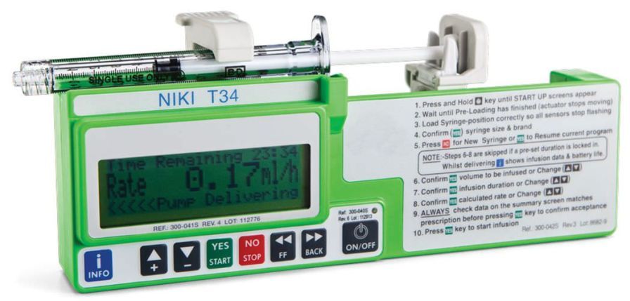 syringe driver / niki t34 battery winc 9 volt disp 6lr61 / pack of 10