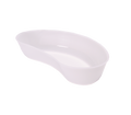 fisher & webster disposable plastic hollowares / kidney dish / clear / 700ml / each