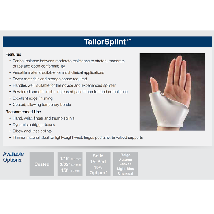 Rolyan Thumb Hole Wrist Cock-Up Splint