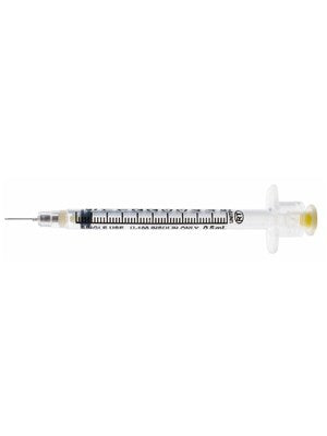 1mL VPOINT U-100 SYR 30Gx5mm YELLW - Box/100