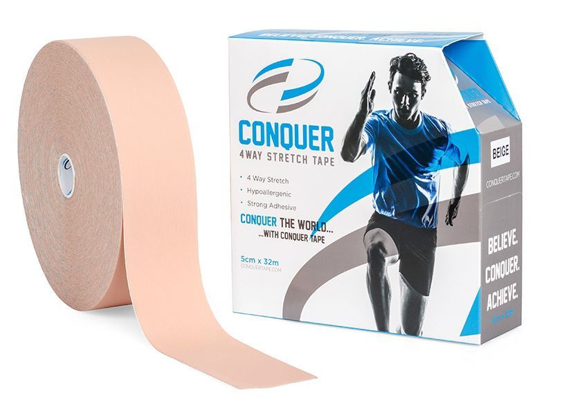 conquer tape / black / 5cm x 32m / 1 roll