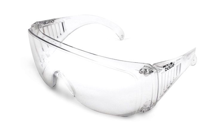 tg12 healthcare safety glasses, fits over glasses