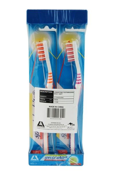toothbrush adult  soft / pack of 12