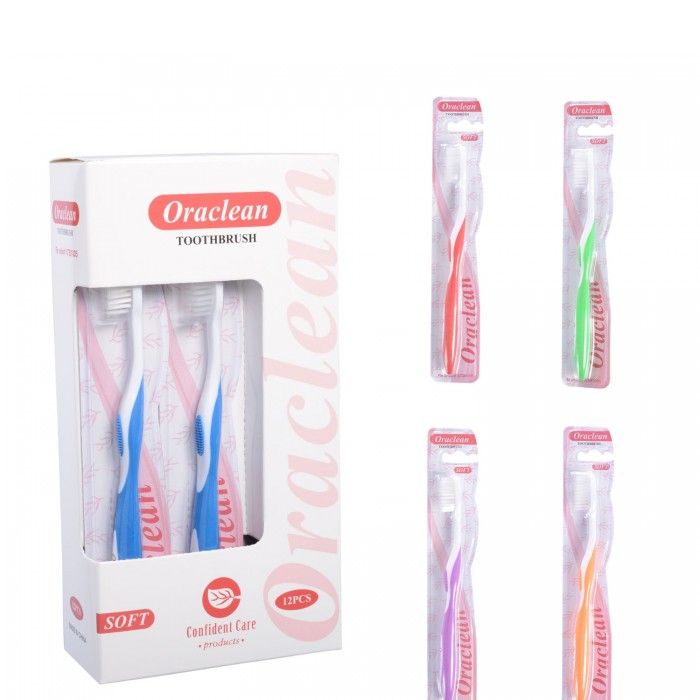 toothbrush oraclean soft blue / pack 12