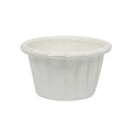 pleated paper pill cup