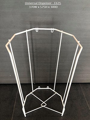 Universal Dispenser - Powder Coated