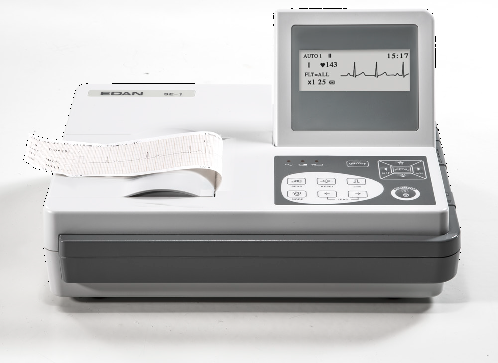 edan se-1 single-channel ecg