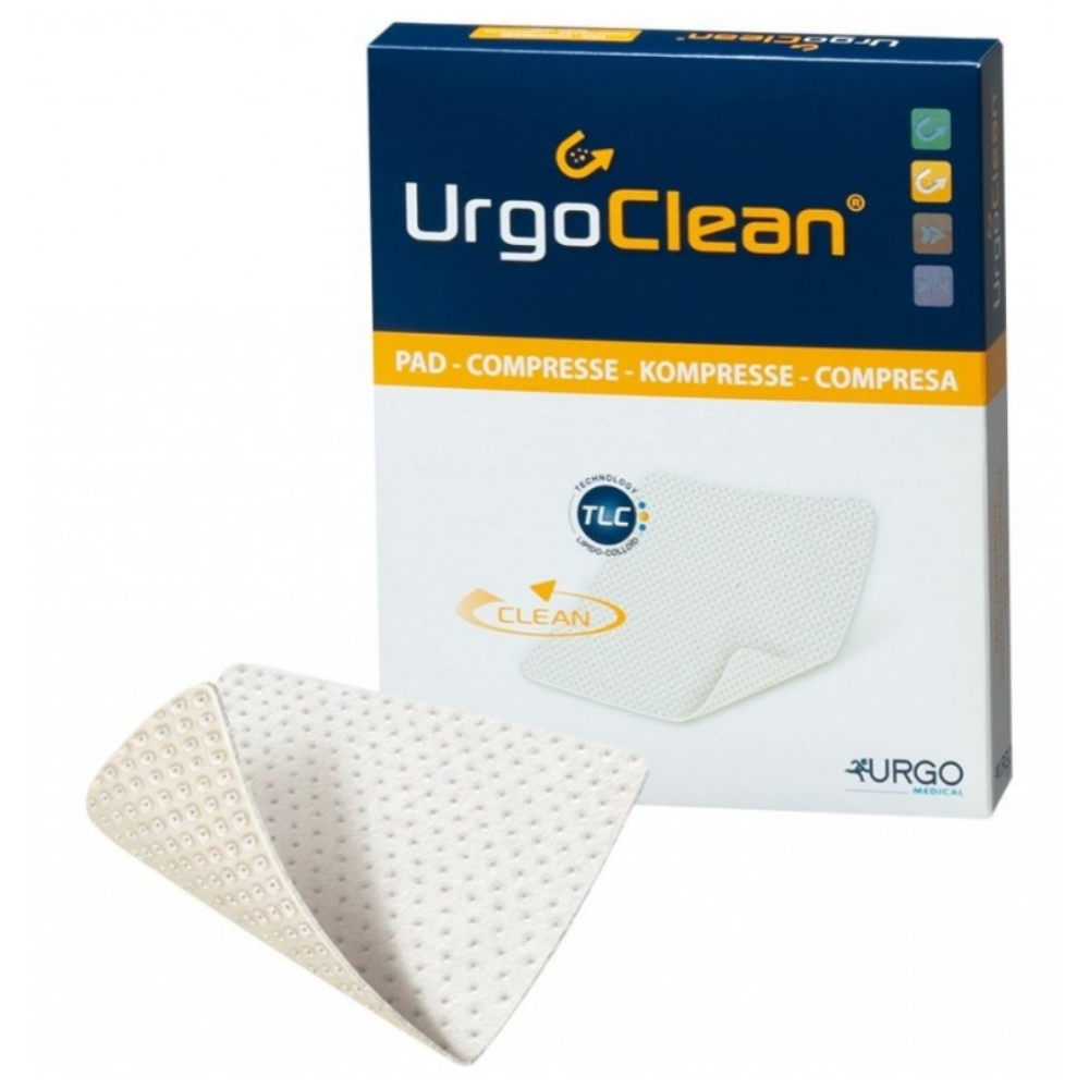 urgoclean de-sloughing pad / 10x10cm / pack 10
