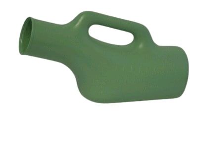 urinal male autoclavable- green