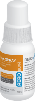 aeroburn burn gel spray bottle / 50ml / each