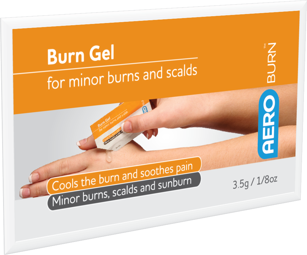 aeroburn burn gel sachet 3.5g / each