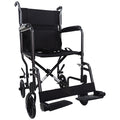 Wheelchair Aluminium Compact Transit - Grey