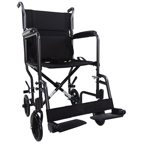 Wheelchair Aluminium Compact Transit - Grey