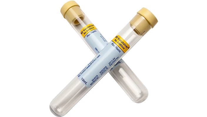 bd vacutainer plus plastic round bottom tube for urinalysis / beige / 16x100mm / 11ml / box of 100