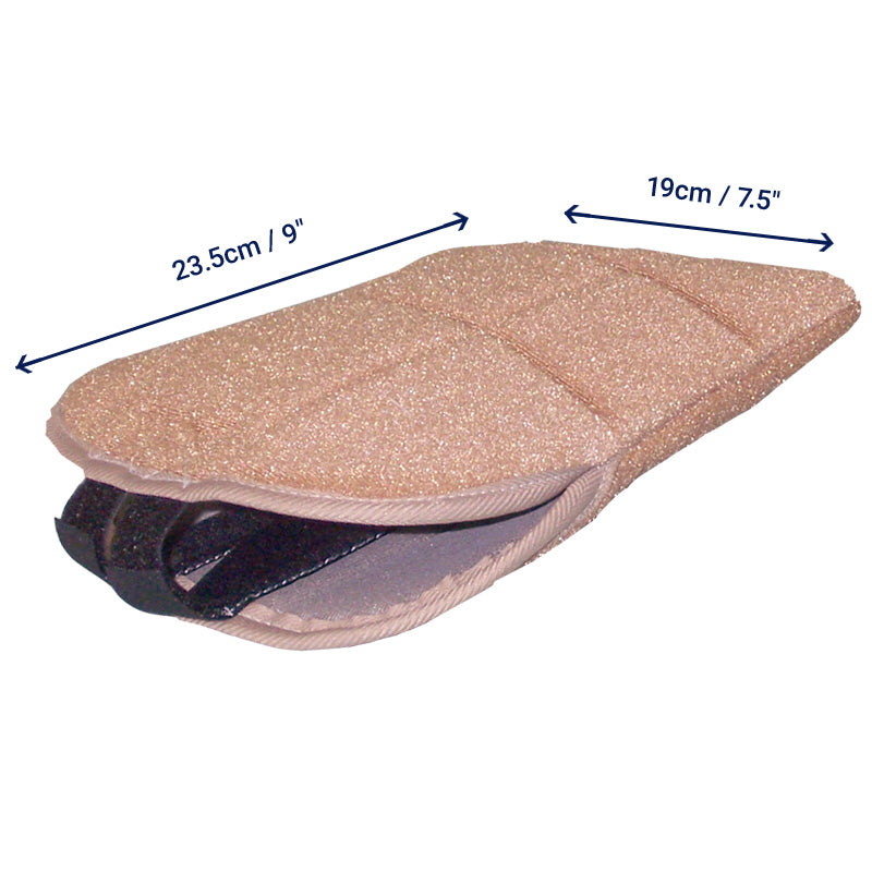 Velour Wheelchair Footplate Covers
