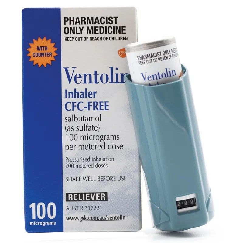 ventolin inhaler (cfc-free) 200 dose