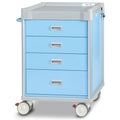 viva 4 drawer medication cart