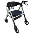 Deluxe Bariatric Rollator - Silver