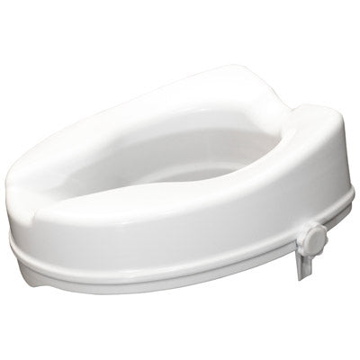 Raised Toilet Seat 100mm No Lid