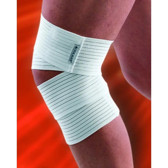 Vulkan Essentials Knee Wrap 7311, Universal Size, White