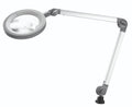 magnifier - waldmann mld "luminaire" - w/ bench clamp