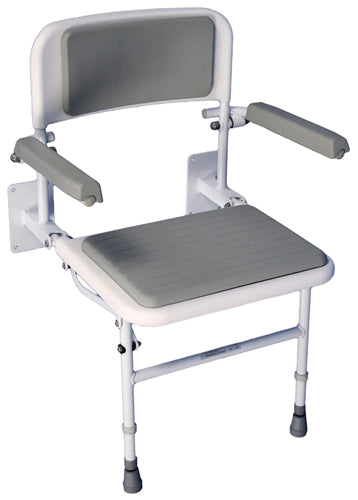 Solo Standard Wall Mounted Padded Shower Chair