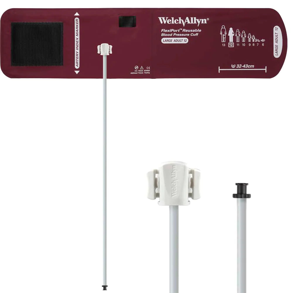 reusable flexiport - one-tube / tp connector  / adult / size 12l / 32-43 cm
