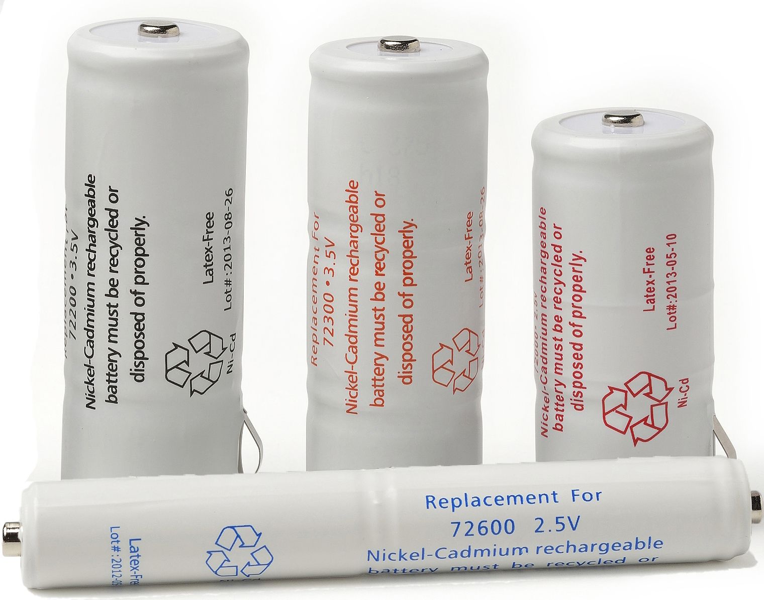 welch allyn 2.5v 600mah nicad blue label