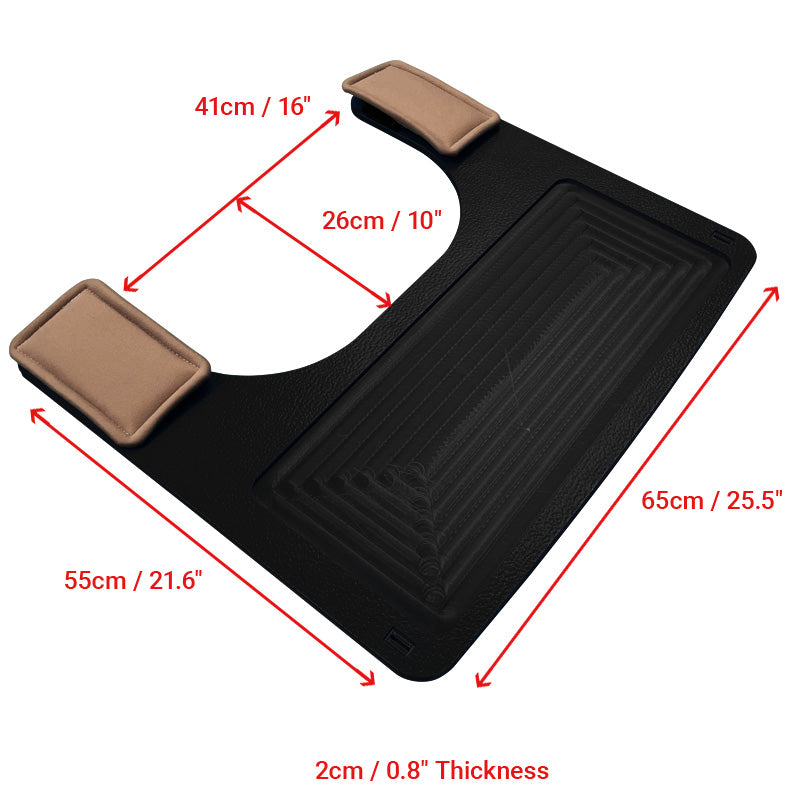 Wheelchair Tray, Strap & Bag
