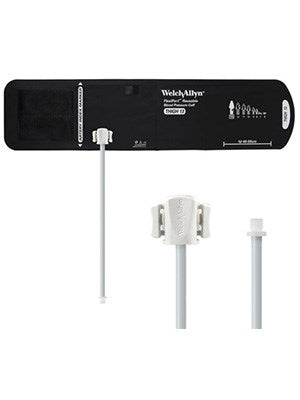Welch Allyn FlexiPort BP Cuff; Size-13 Thigh, Reusable, 1-Tube, Male Screw