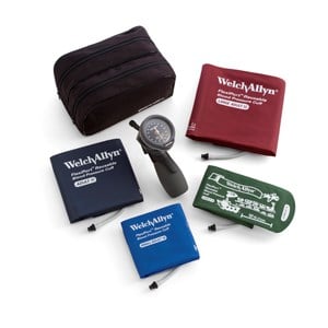 Welch Allyn DuraShock DS66 Trigger Aneroid Sphygmomanometer with Multi-Cuff