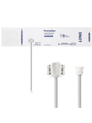 FlexiPort™ Soft Disposable Blood Pressure Cuff Adult Long 11L - Box/20