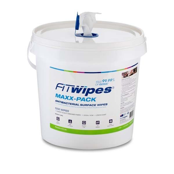 wow wipes fitwipes / maxx pack / bucket of 1200 wipes