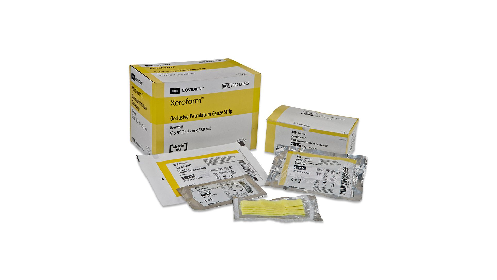 xeroform dressings gauze