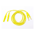 yellow electrode connection cables / 1 pair