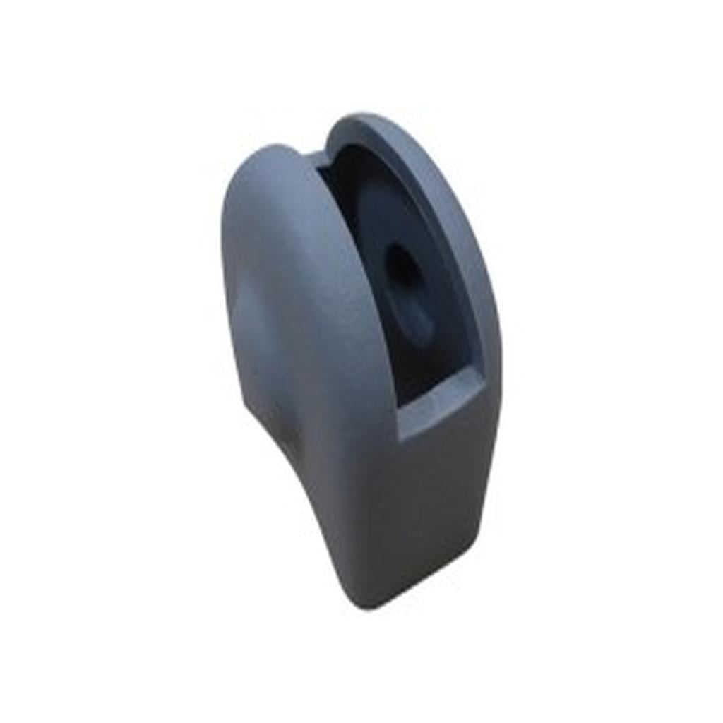 Boom End Padding, 30 x 60mm, Grey, Slotted, Allegro