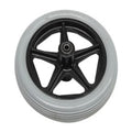 Castor Wheel, Breezy Basix, with Axle, PU, 150 x 32mm (6 x 1 1/4in.), Grey